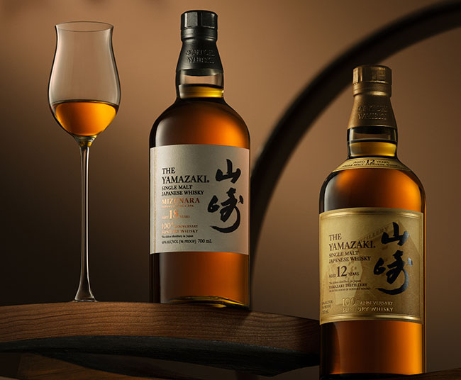 三得利世家百年纪念    山崎®12年和18年单一麦芽日本威士忌限定版耀目上市
