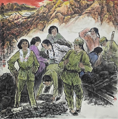 《激情燃烧的年代》96×96cm.jpg