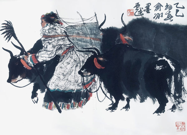 扑面的诗意——著名画家俞冰绘画之赏析