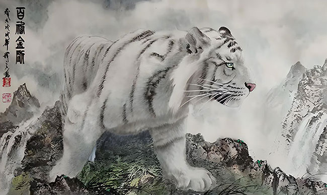 笔随心动,墨韵生辉——当代画家卢成之作品赏鉴 笔随心动,墨韵生辉——当代画家卢成之作品赏鉴