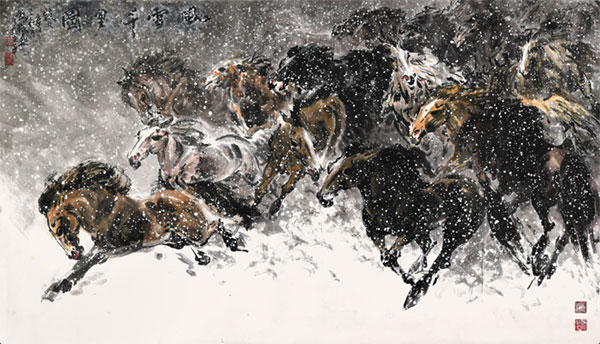 融汇中西 笔墨生辉——马欣乐作品展香江启幕